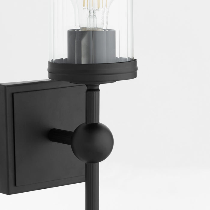 Quorum 560-1-59 One Light Wall Mount, Matte Black