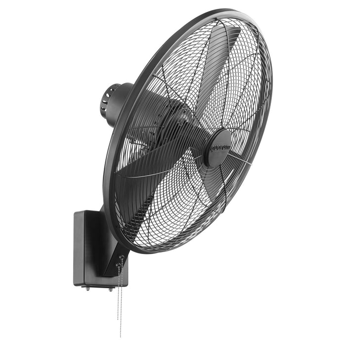 Quorum 93203-59 20" Wall Fan, Matte Black