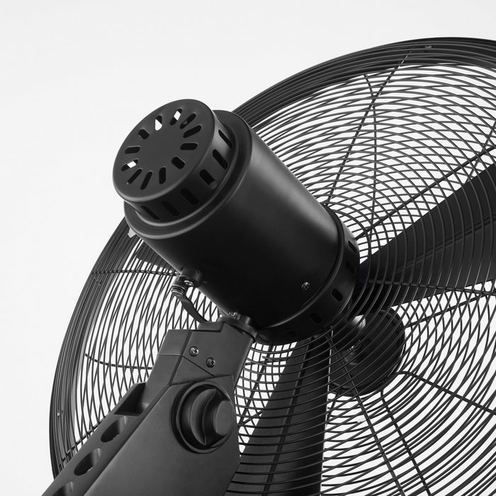 Quorum 93203-59 20" Wall Fan, Matte Black