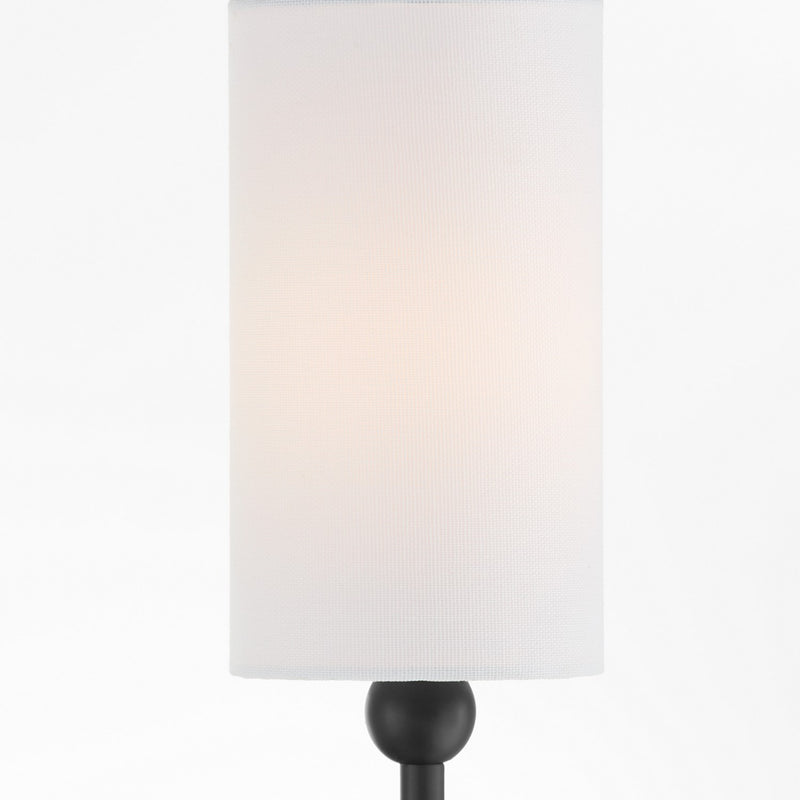 Quorum 597-1-59 One Light Wall Mount, Matte Black