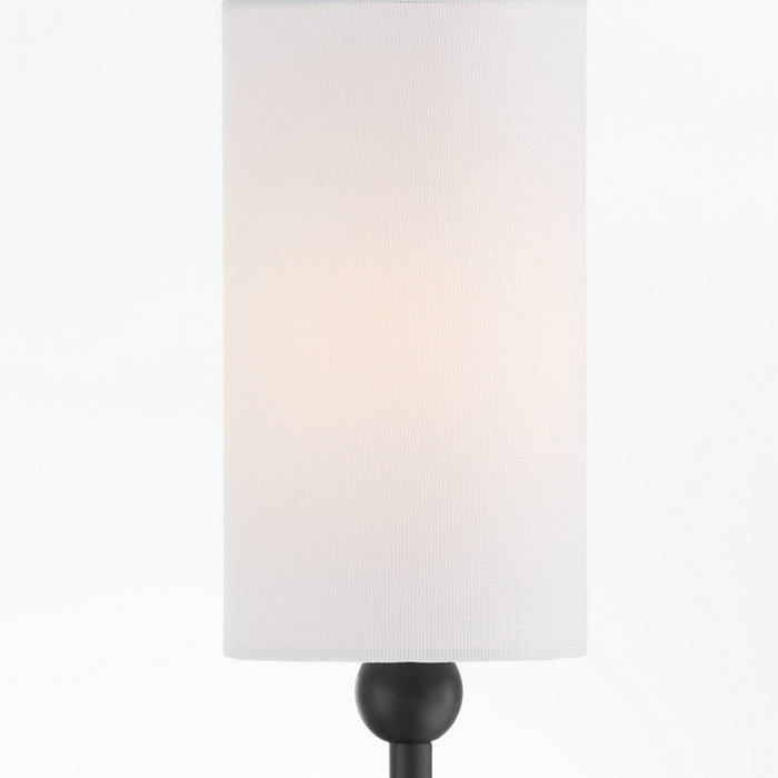 Quorum 597-1-59 One Light Wall Mount, Matte Black