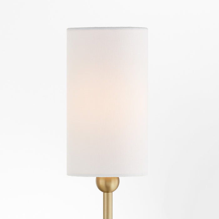 Quorum 597-2-80 Two Light Wall Mount, Aged Brass