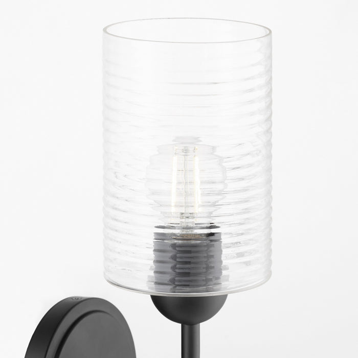 Quorum 598-1-59 One Light Wall Mount, Matte Black
