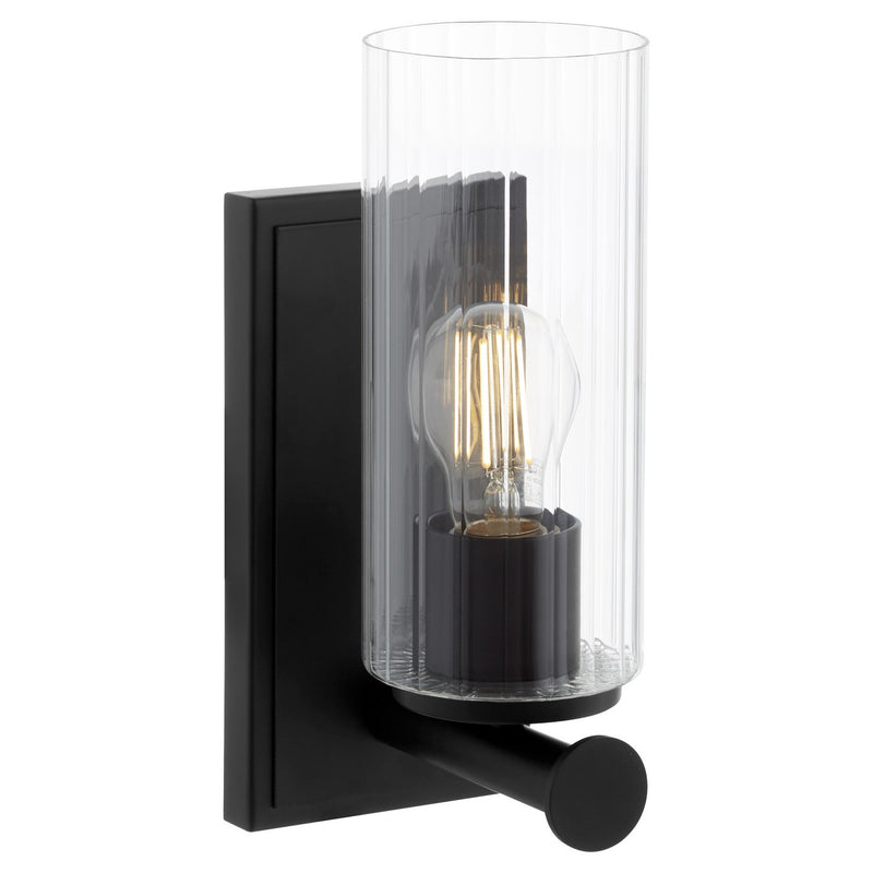 Quorum 540-1-59 One Light Wall Mount, Matte Black