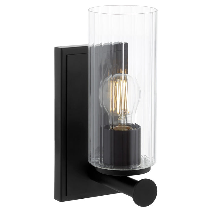 Quorum 540-1-59 One Light Wall Mount, Matte Black
