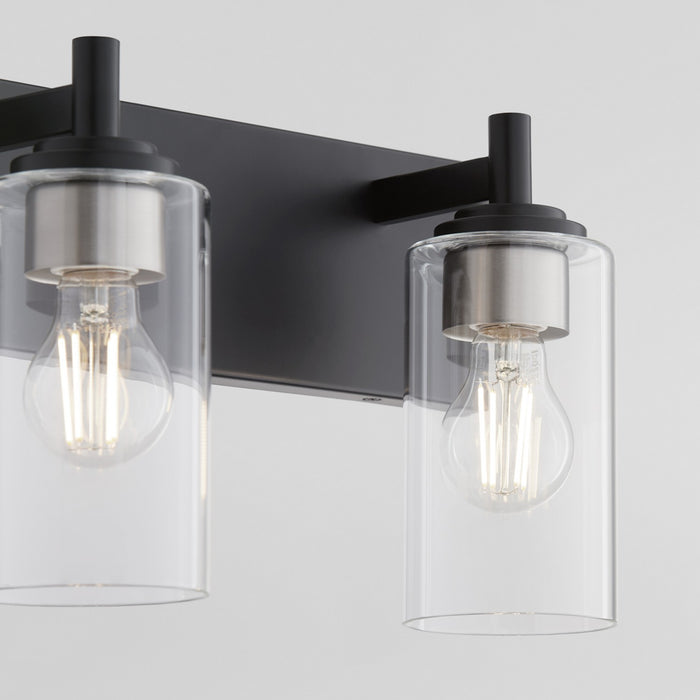 Quorum 5200-2-59 Two Light Vanity, Matte Black