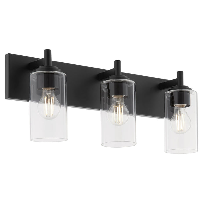 Quorum 5200-3-59 Three Light Vanity, Matte Black