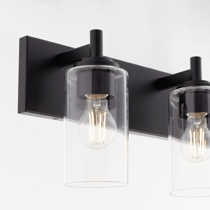 Quorum 5200-3-59 Three Light Vanity, Matte Black