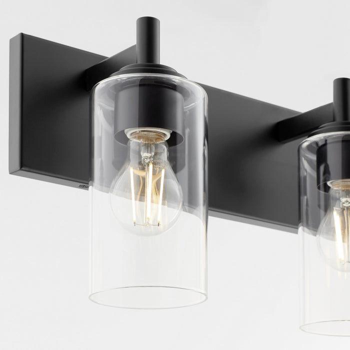 Quorum 5200-4-59 Four Light Vanity, Matte Black