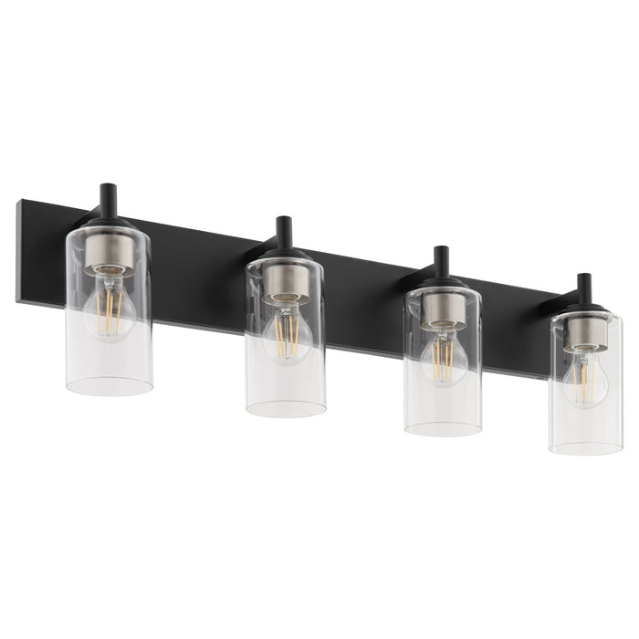 Quorum 5200-4-59 Four Light Vanity, Matte Black