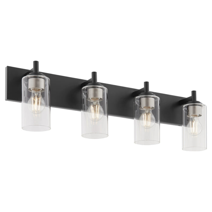 Quorum 5200-4-59 Four Light Vanity, Matte Black
