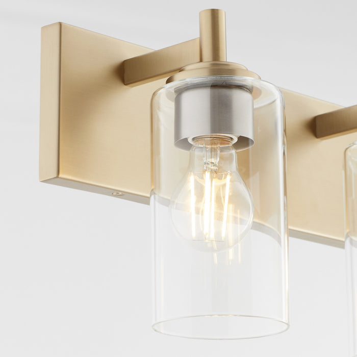 Quorum 5200-4-80 Four Light Vanity, Aged Brass