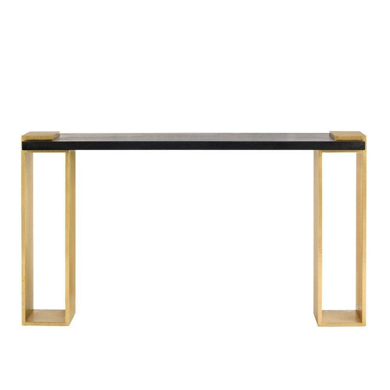 Arteriors 4660 Console, Ebony Oak