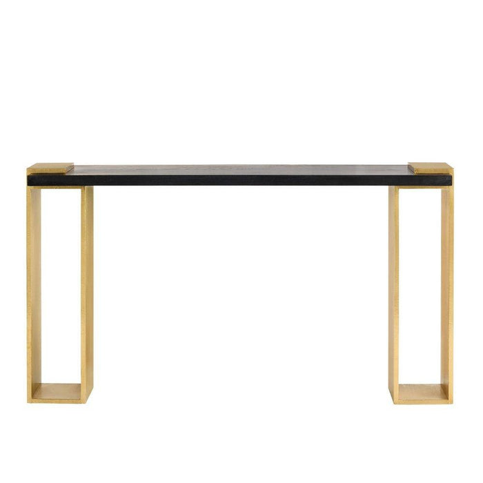 Arteriors 4660 Console, Ebony Oak