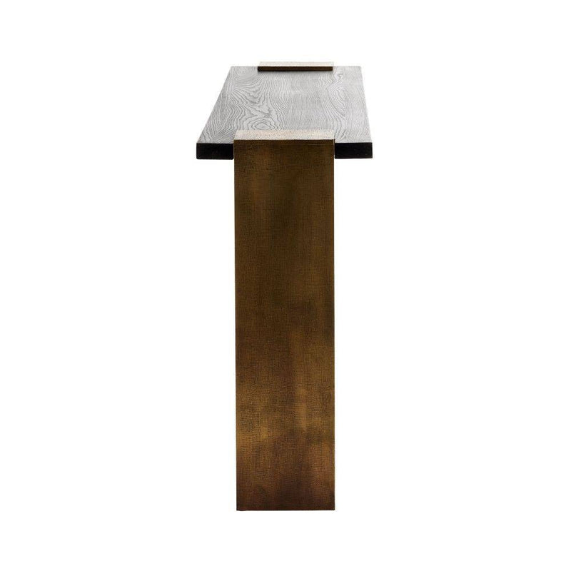 Arteriors 4660 Console, Ebony Oak