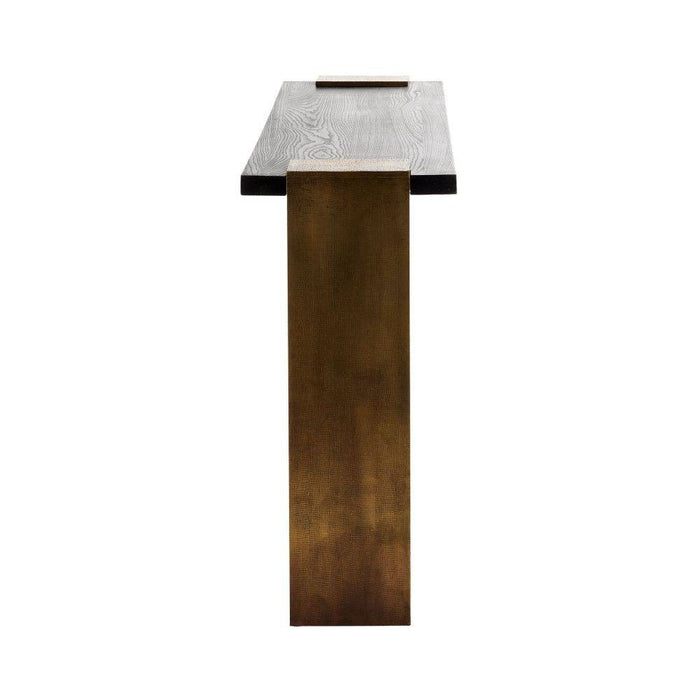 Arteriors 4660 Console, Ebony Oak