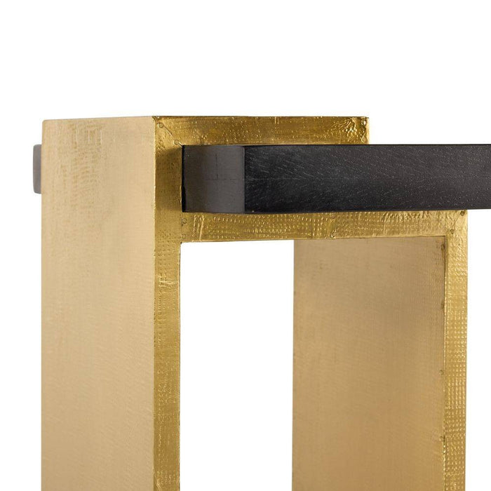 Arteriors 4660 Console, Ebony Oak
