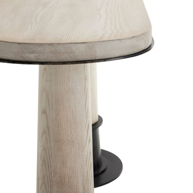Arteriors 4662 Console, Smoke Oak