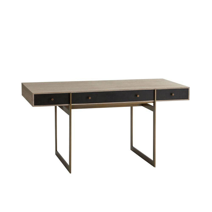 Arteriors 4665 Desk, Antique Brass