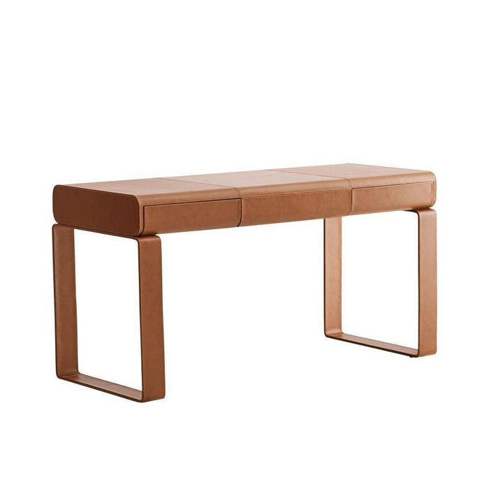 Arteriors 4666 Desk, Russet Leather