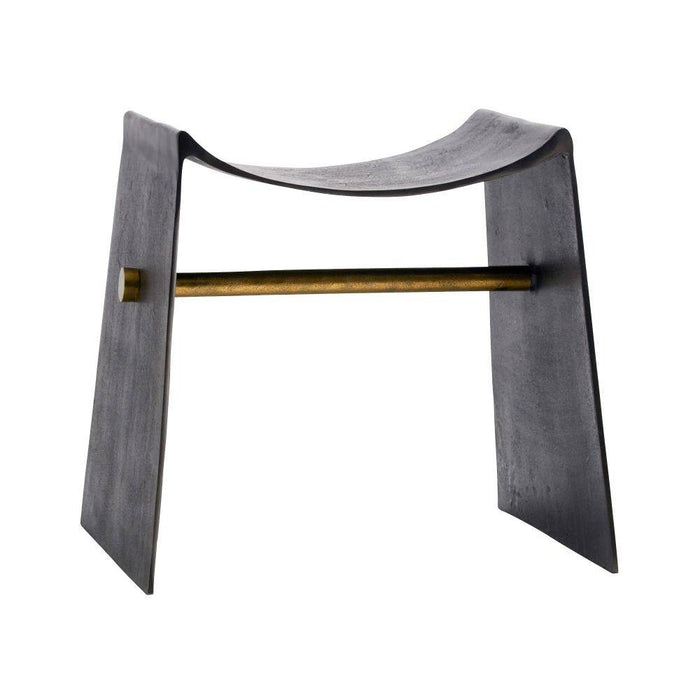 Arteriors 4670 Stool, Blackened