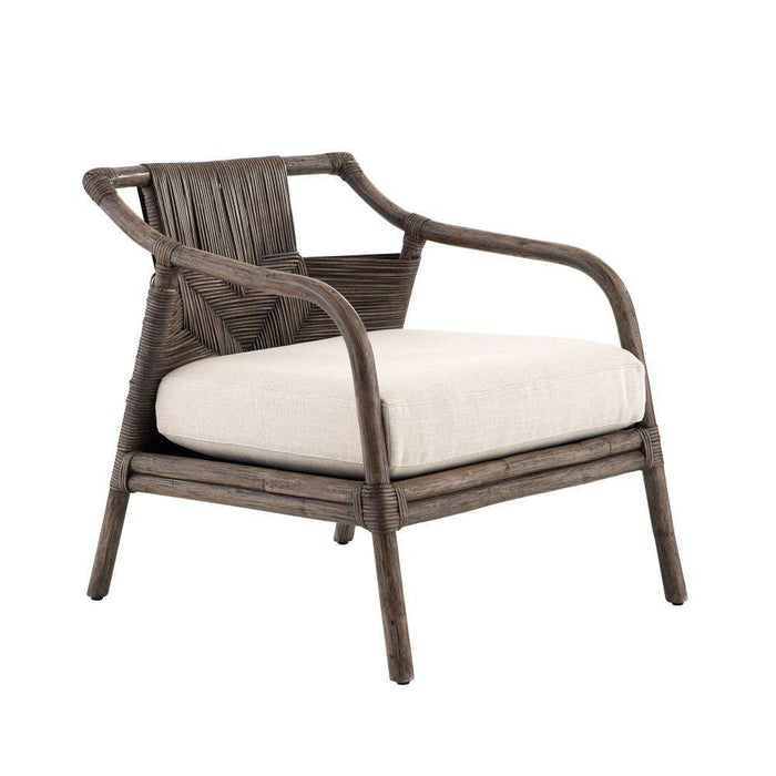 Arteriors 5671 Lounge Chair, Bone Linen