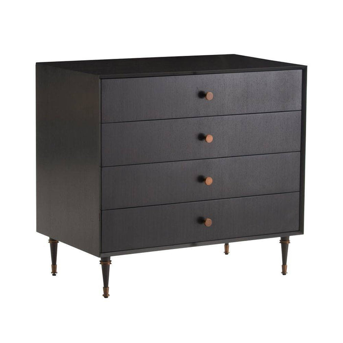 Arteriors 5686 Chest, Ebony Walnut Veneer