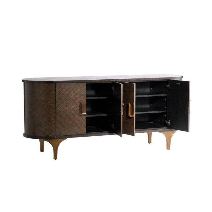 Arteriors 5687 Credenza, Saddle Wood