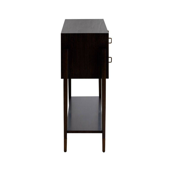 Arteriors 5701 Console, Brindle Eucalyptus Veneer