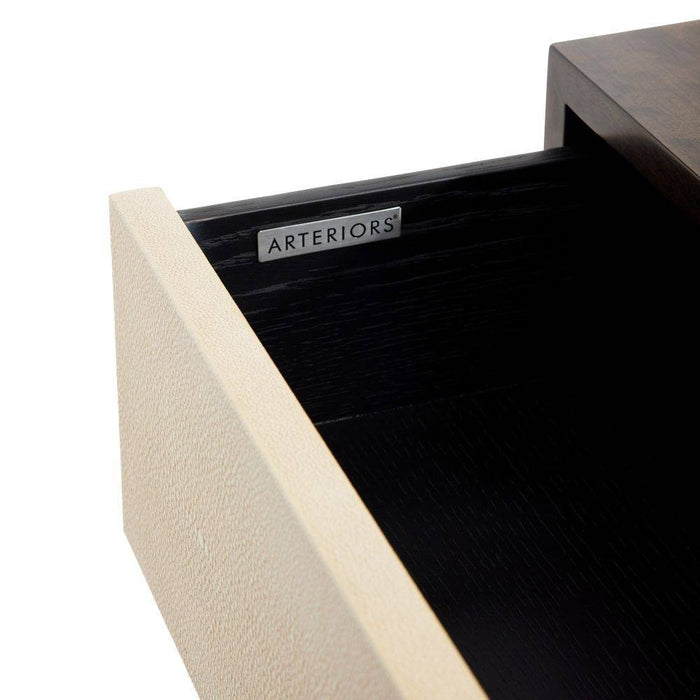 Arteriors 5701 Console, Brindle Eucalyptus Veneer