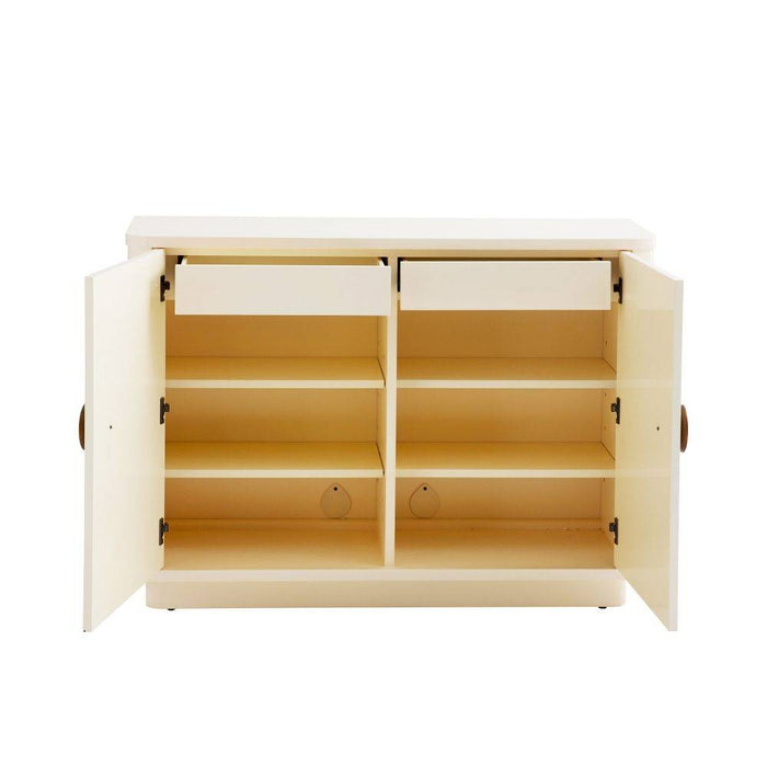 Arteriors 5704 Cabinet, Opal Lacquer