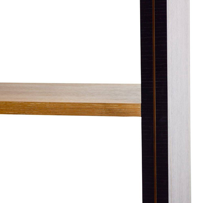 Arteriors 5728 Bookshelf, Ebony Oak