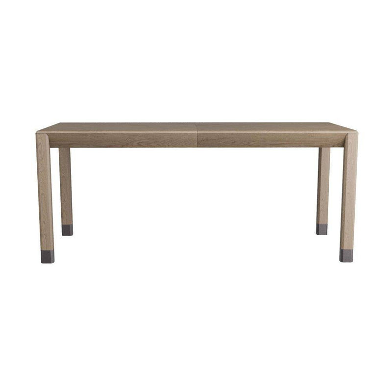 Arteriors 5758 Dining Table, Tortoise Oak Veneer/Bronze
