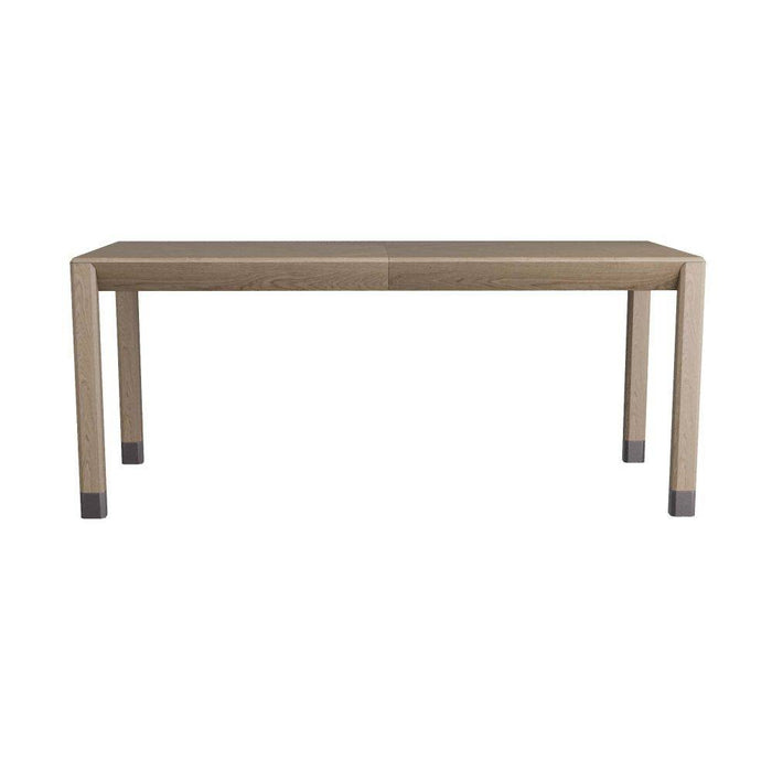 Arteriors 5758 Dining Table, Tortoise Oak Veneer/Bronze