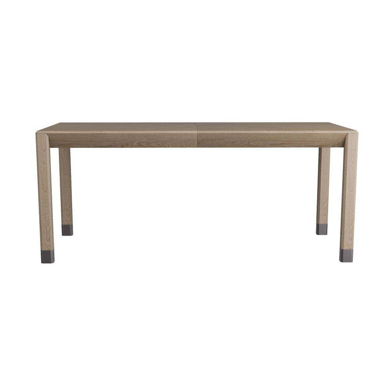 Arteriors 5758 Dining Table, Tortoise Oak Veneer/Bronze