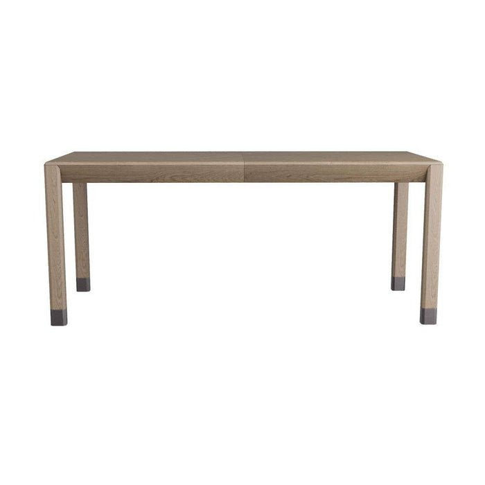 Arteriors 5758 Dining Table, Tortoise Oak Veneer/Bronze
