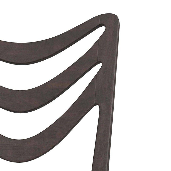 Arteriors 5769 Dining Chair, Ebony Mahogany/Muslin