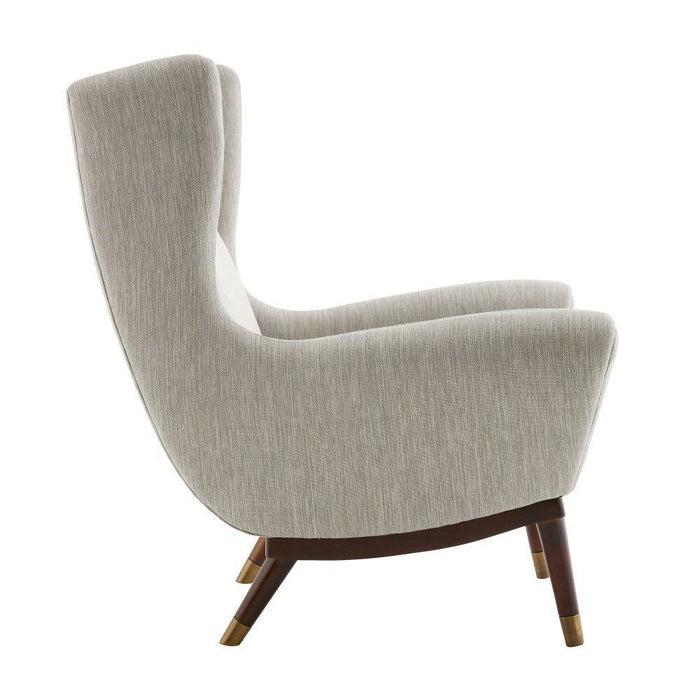Arteriors 8123 Lounge Chair, Fossil Tweed