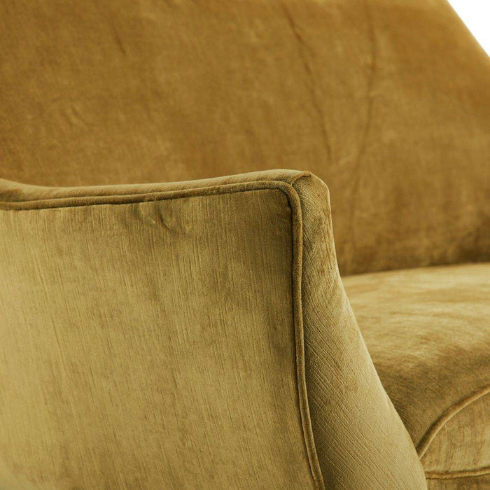 Arteriors 8163 Settee, Marigold Velvet