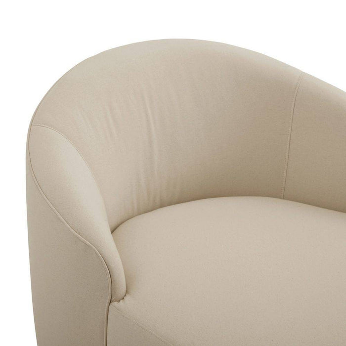 Arteriors 8165 Chair, Muslin Fabric