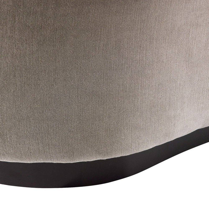 Arteriors 8167 Chair, Sharkskin Velvet