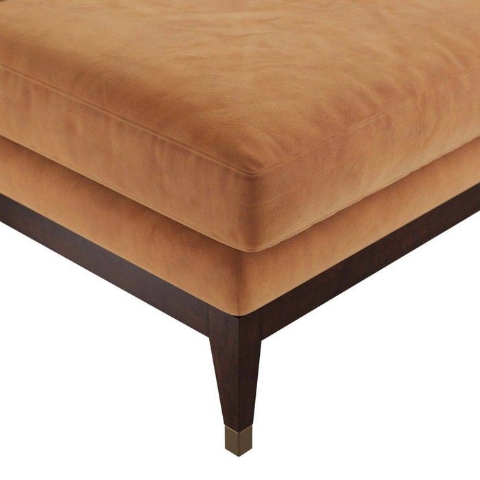 Arteriors 8173 Chair, Cider Velvet/Dark Walnut