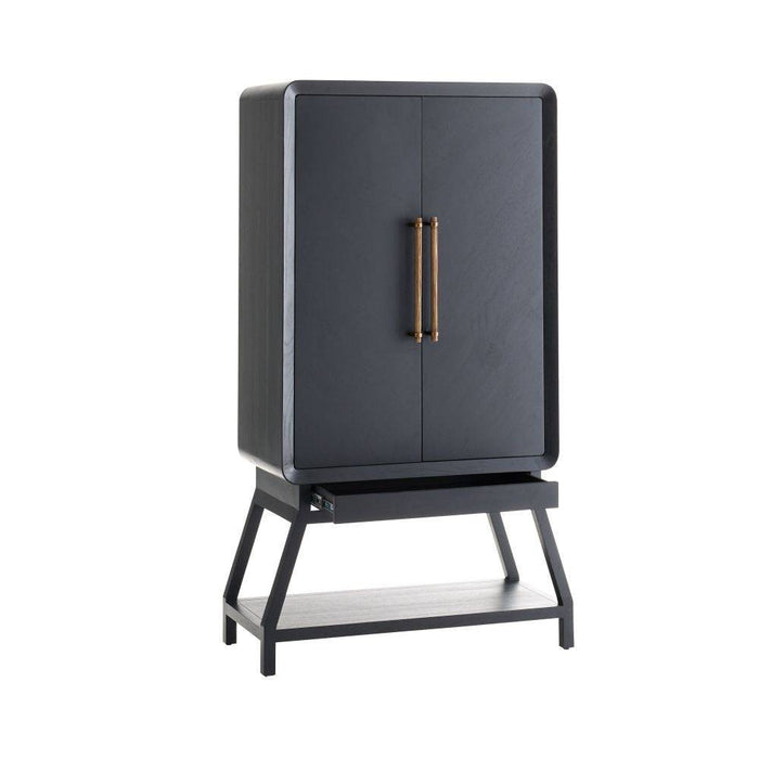Arteriors DJ5015 Cocktail Cabinet, Ebony