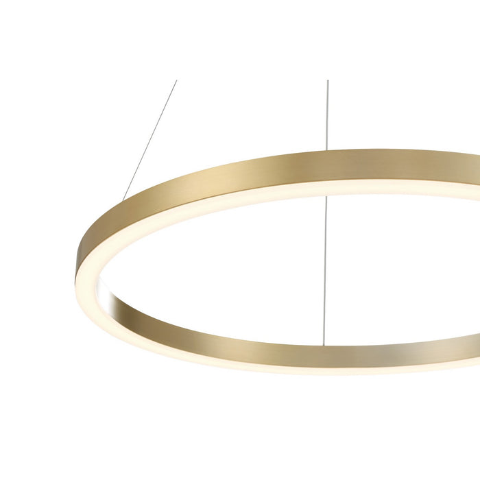 Eurofase 31471-035 LED Chandelier, Gold
