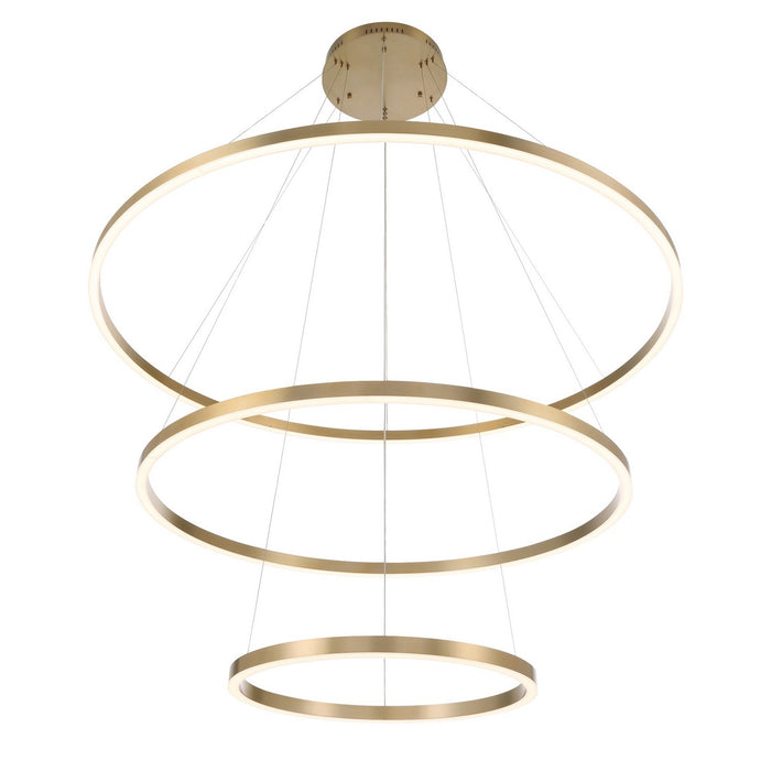Eurofase 31474-038 LED Chandelier, Gold