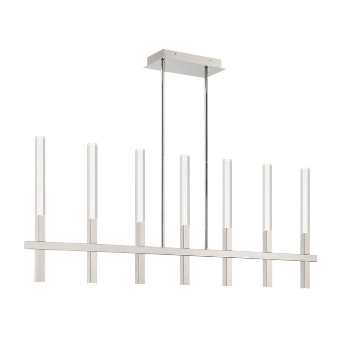 Eurofase 46476-029 LED Chandelier, Polished Nickel