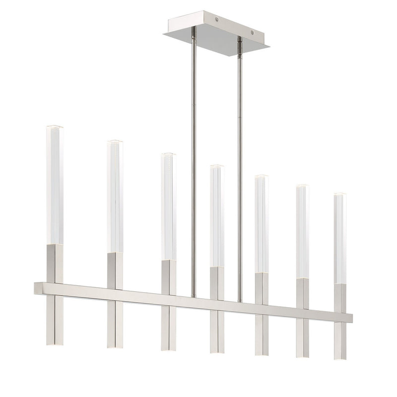 Eurofase 46476-029 LED Chandelier, Polished Nickel