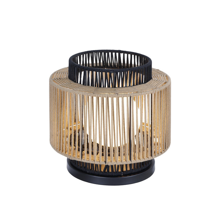 Eurofase 46628-015 One Light Outdoor Portable Lamp, Black