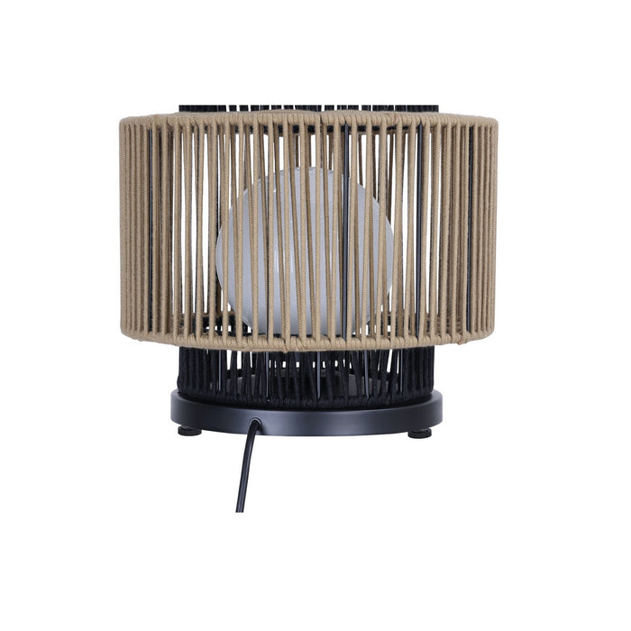 Eurofase 46628-015 One Light Outdoor Portable Lamp, Black