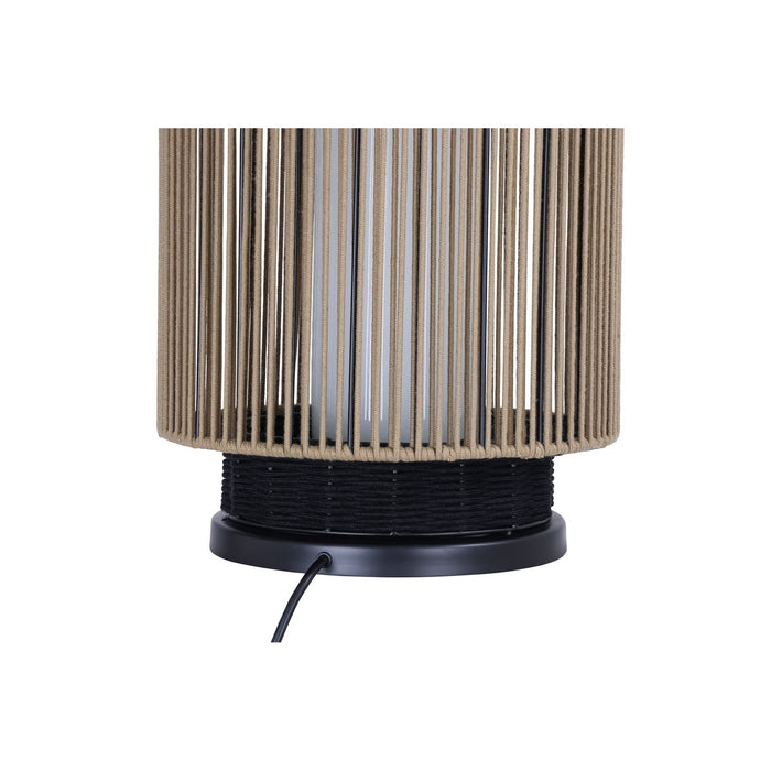 Eurofase 46630-018 One Light Outdoor Portable Lamp, Black